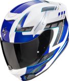 Scorpion EXO-391 Captor Wit Blauw Integraalhelm - Helm