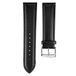 Amazfit Universele armband, 20 mm, kunstleer, zwart
