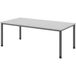 HAMMERBACHER bureau réglable en hauteur VHS2E/5/G gris clair