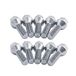 SIMONI RACING Set met 10 schroeven, 17 M14 x 1,5 cm, lengte 60 mm, kogelkop
