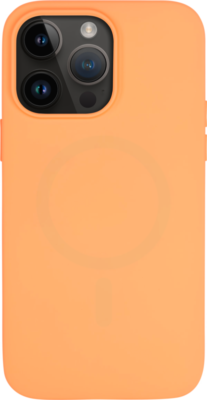 BlueBuilt BlueBuilt Soft Case Apple iPhone 14 Pro Max Back Cover Oranje