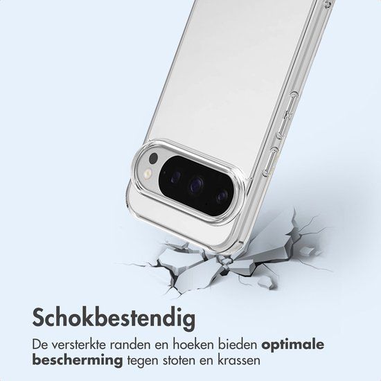 imoshion Hoesje - Geschikt voor Google Pixel 10 Pro XL - Protective Backcover - Transparant