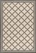 Safavieh Trellis Indoor Woven Area Rug, Beachhouse Collection, BHS121, in Grey & Neutral, 79 X 152 cm
