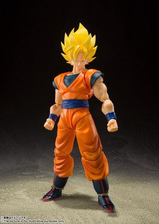 Bandai Tamashii Nations Dragonball Z S.H. Figuarts Action Figure Super Saiyan Full Power Son Goku 14 cm