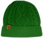 Stone Valley Grofgebreide Damesmuts van 100% Wol - Groen