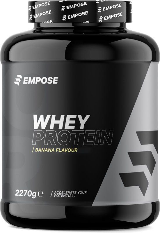 Empose Nutrition Whey Protein - Banaan - 2270g - 76 doseringen