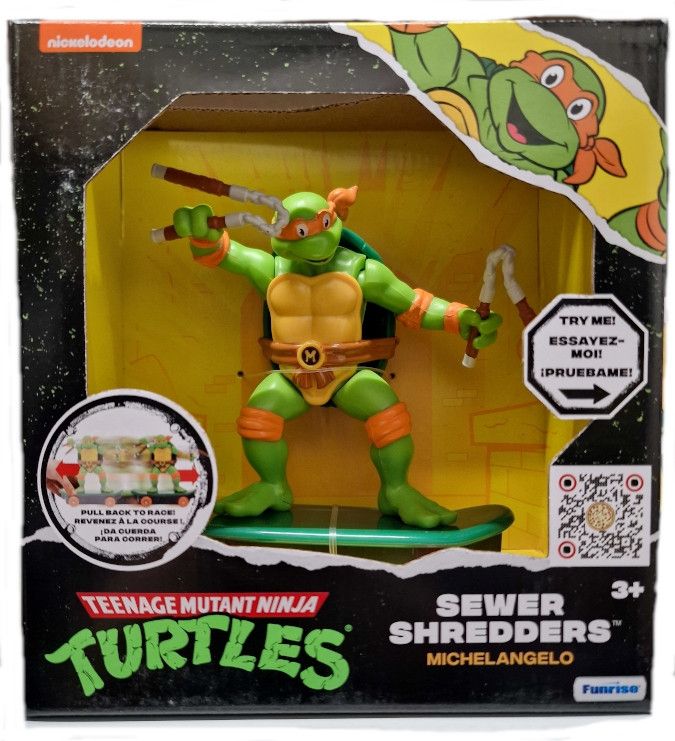 Funrise Teenage Mutant Ninja Turtles Sewer Shredders - Michelangelo