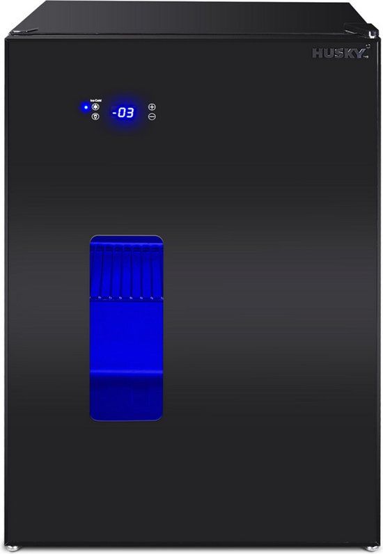 Husky KK110-BLAST-NL-HU - Dranken Koelkast - Snel Koelen - Blast koelen functie - Zwart