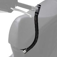 Shad Stuurslot SYM ADX 125 (Maat 5) Transparant Zwart Polyester