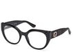 Guess GU50306 Cat Eye Bril Vrouwen Kunststof/Carbon Zwart
