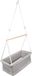 Roba Hangwieg Safe Asleep Junior 45 X 90 Cm Hout/canvas Grijs