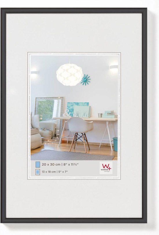 Walther Design Walther New Lifestyle Fotolijst 29,7x42 cm Zwart