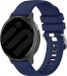 Strap-it Smartwatch bracelet en silicone Classique - bleu foncé