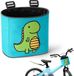 White-Label® Panier de vélo pour enfant – Panier de vélo pour enfant – Bac de vélo pour enfant – Bleu