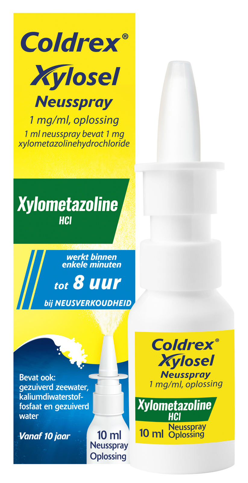Coldrex Coldrex Neusspray Xylosel 1mg/ml - xylometazoline neusspray bij neusverkoudheid