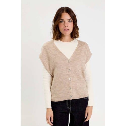Cache Cache Gilet Beige