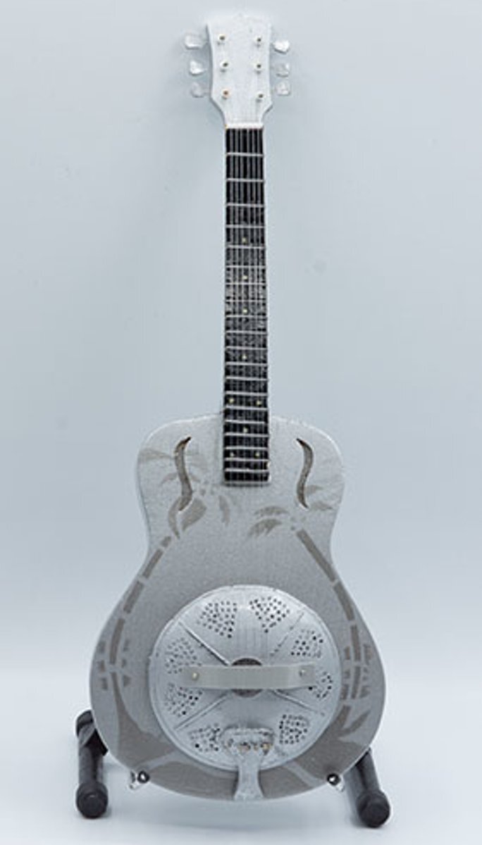 Mlc Miniatuur gitaar Mark Knopfler Dire Straits
