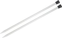 KnitPro Basix breinaalden aluminium 30cm 3.00mm