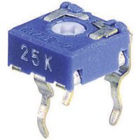 Weltron CA6 V 50K CA6 V Trimmer Miniatuur Lineair 0.1 W 50 kΩ 215 ° 235 ° 1 stuk(s)