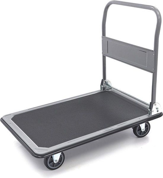 Lemato HBM 300 kg Opvouwbare Transportwagen - Grijs - Lemato