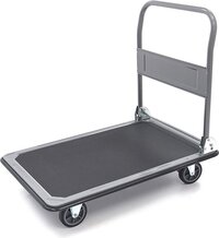 HBM 300 kg Opvouwbare Transportwagen - Grijs - Lemato