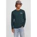 JACK & JONES Herfst/Winter 2026 longsleeve met logo - donkergroen