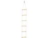 Merkloos Touwladder met 6 sporten van 2 m