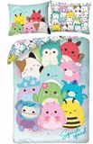 Squishmallows Dekbedovertrek Squish squad - 140 x 200 cm - Polyester - Multicolor