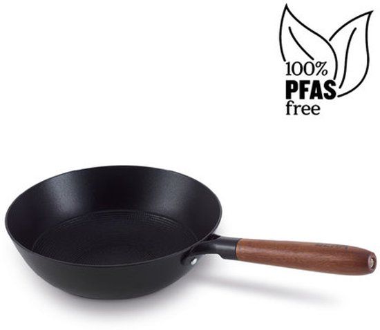 Beka Mandala Wokpan Gietijzer Ø 28 cm - Keramische Antiaanbaklaag