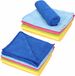Sorbo Microvezeldoeken gekleurd - 18x stuks - 40 x 40 cm - Vaatdoeken microvezel - Micorvezeldoekjes