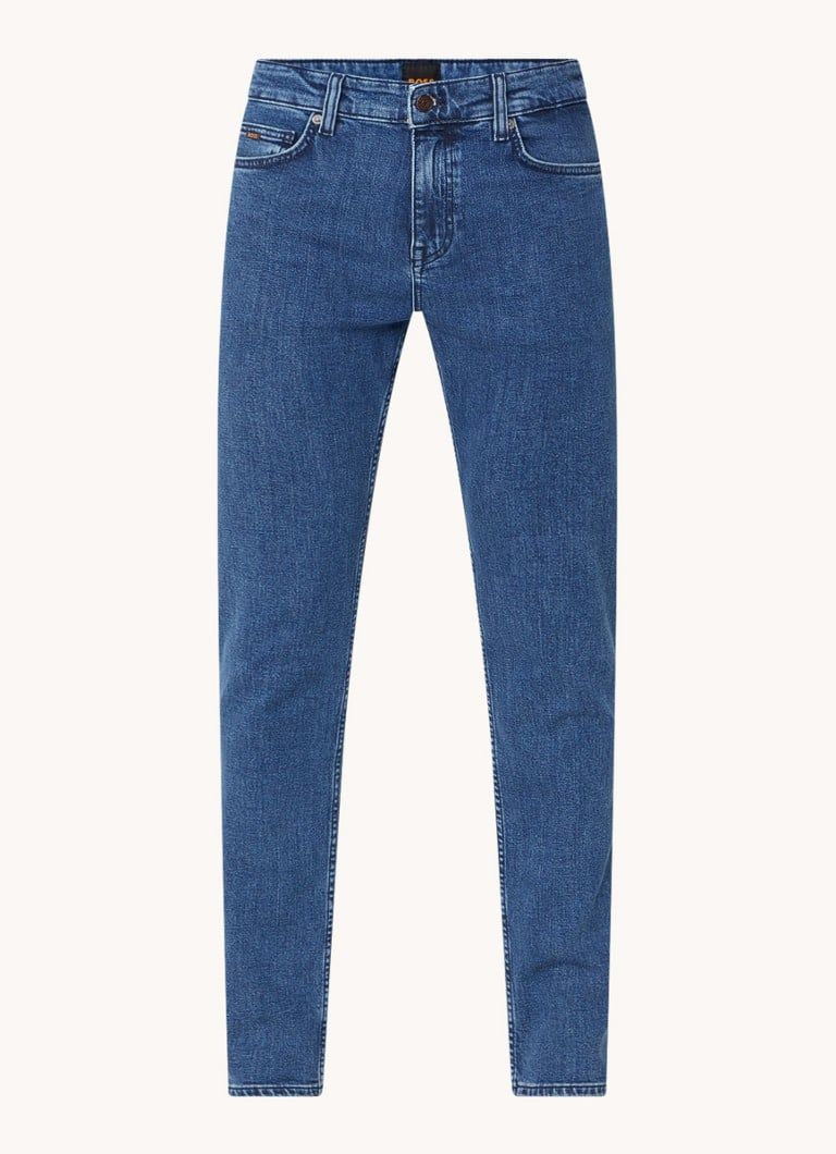 HUGO BOSS Delaware Slim Fit Jeans - Dark Wash