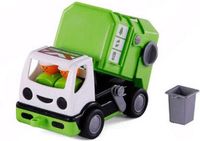 Cavallino Mijn Eerste Vuilniswagen Groen, 19cm