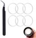 Dailygoods Set de 6 - Joints de remplacement en silicone - Blanc