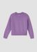 s.Oliver Kinder Trui Lange Mouw Ronde Hals Effen Lila Polyester 134/140