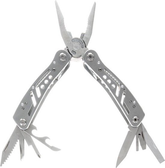 Multitool - Zakmes - 13 functies - Inclusief beschermhoes - Werken - Outdoor - Camping - Multitool zakmes