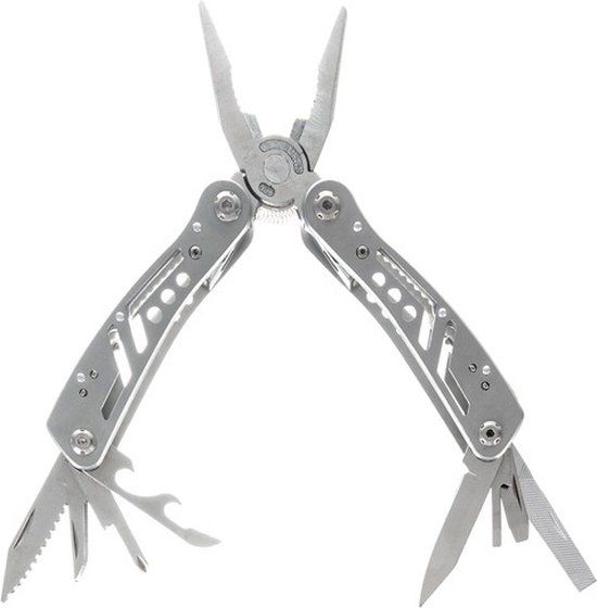 {"int": null, "string": "Trizand"} Multitool Zakmes - 13 functies - RVS - Inclusief beschermhoes