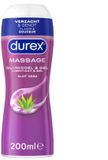 Durex 2-In-1 Massageolie en Glijmiddel Aloë Vera 200 ml