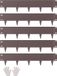 Vevor Gazonrandenset Van 5 Perkranden 990x207x1,5mm Bruin