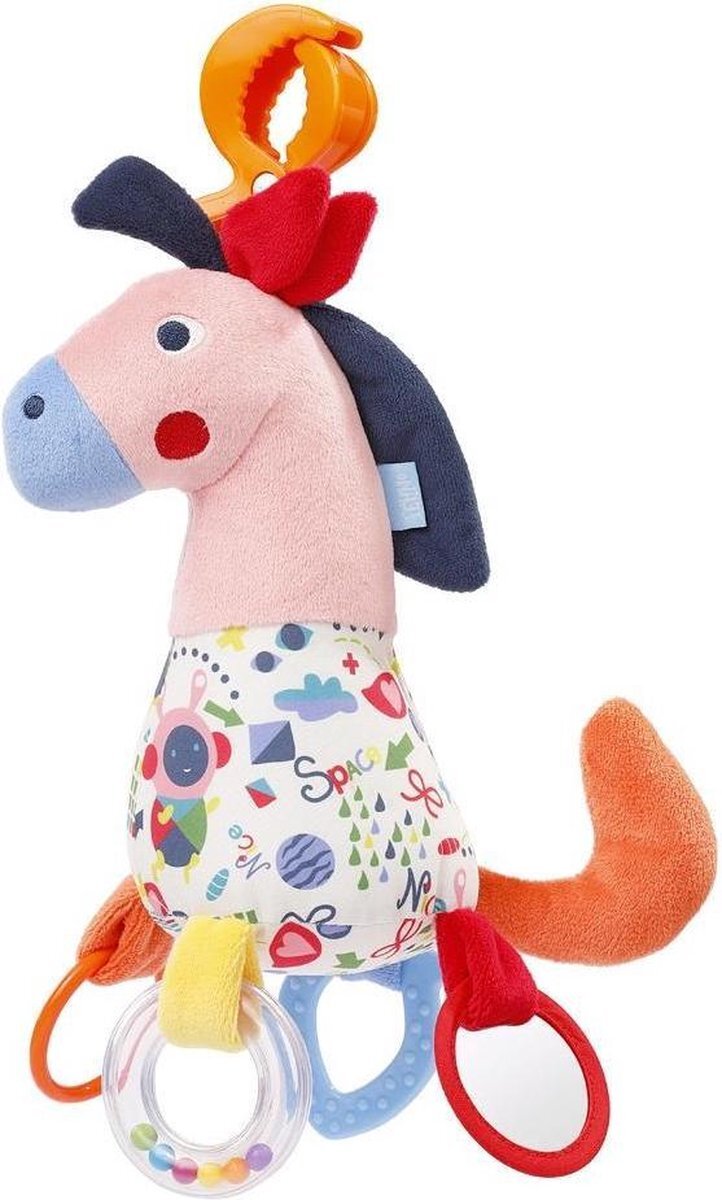 Fehn Kinderwagenspanner Color Friends Paard Junior 30 Cm Pluche