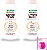 Garnier Loving Blends Shampoo Milde Haver - 2 x 300 ml