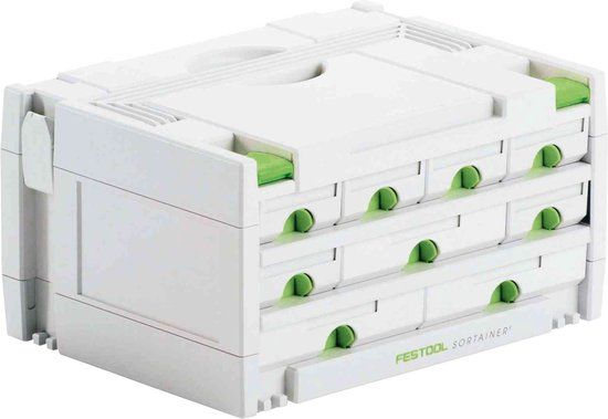 Festool Systainer SYS 3 Sort met 9 lades