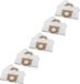 vhbw 50x sacs aspirateur compatibles avec Rowenta SF Compact RO 4400...4499 aspirateur - 36cm x 26cm Blanc