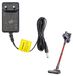 Adaptateur de remplacement pour aspirateurs sans fil, 2 positions, prise UE, noir