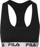 Fila Woman Bra Elastic Band Zwarte Sport Top M