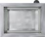 vidaXL Plantenbak met led zilver 30 x 40 x 30 cm