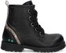 BunniesJR 225783-589 Meisjes Biker Boots - Zwart - Leer - Veters