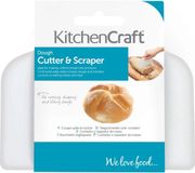 KitchenCraft Deegsnijder En Schraper 13,5 Cm Wit
