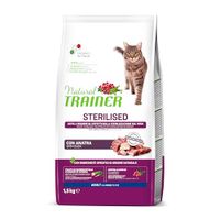 Trainer Gesteriliseerd kattenvoer – monoproteïneformule – met eend – 1,5 kg