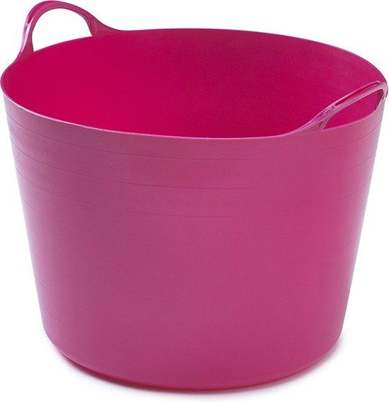 Whitefurze Flexibele emmer - 39 liter - Roze