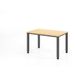 Hammerbacher Bureau met 4 vierkant poten - 120x80 cm